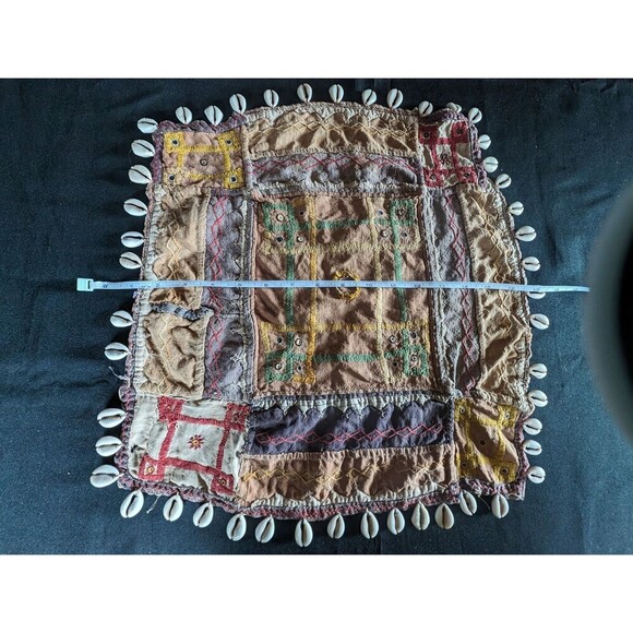 Vintage Banjara Gala, India Tribal Textile Folk Art Piece - Picture 3 of 10